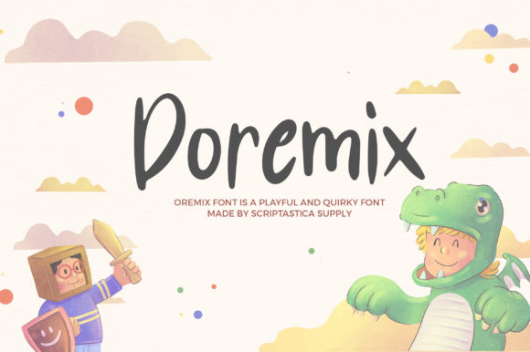 Doremix: A Display Font That Feels Like a Deep Breath