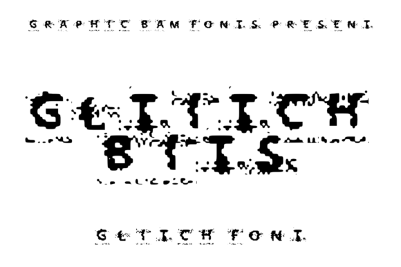 Glitch Bits: A Display Typeface That Adds Edge to Small Business Branding