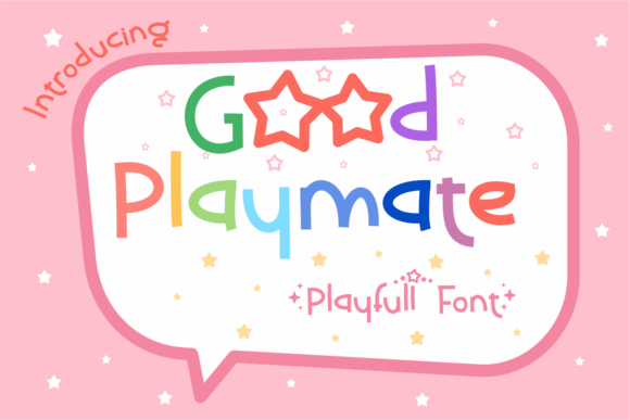 Good Playmate: A Cheerful Display Font for Joyful Branding