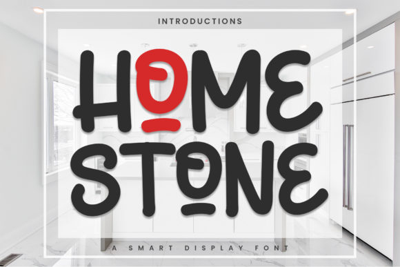 Home Stone: A Playful Handwritten Display Font That Feels Human