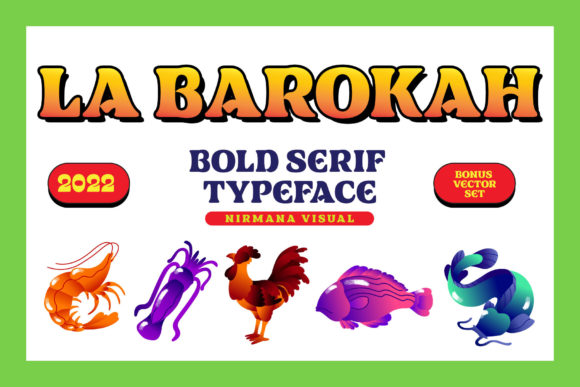 La Barokah: A Bold, Confident Display Font for Small Business Branding