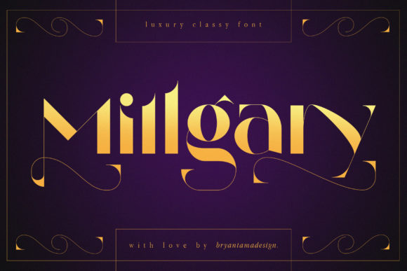 Millgary: A Stylish Display Font for Editorial Impact