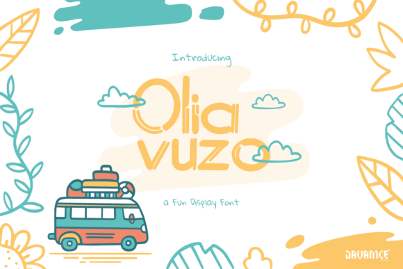 Olia Vuzo: A Display Font That Makes Your Headlines Stop Scrollers