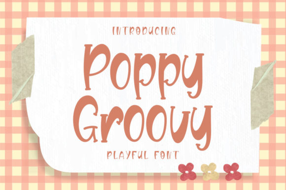 Poppy Groovy: A Display Font That Elevates Editorial Design