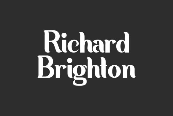 Richard Brighton: A Bold Display Font for Scroll-Stopping Campaigns