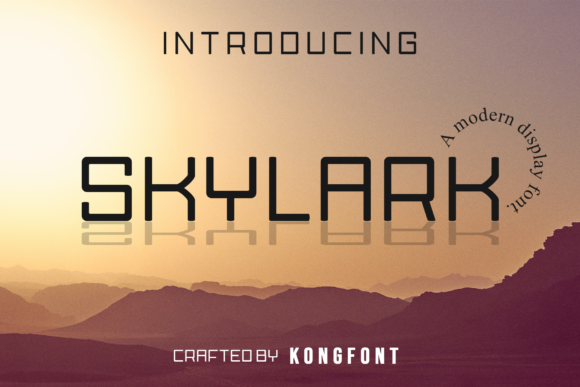 Skylark: A Display Font That Makes Your Brand Feel Intentional