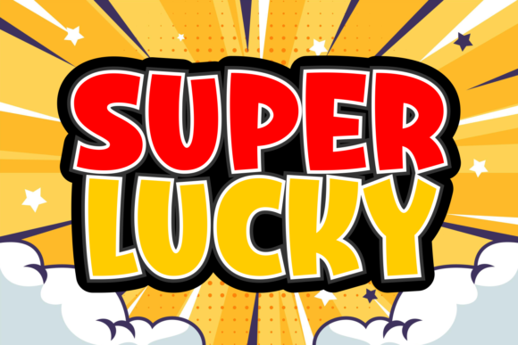 Super Lucky: A Retro Display Font That Grabs Attention—Strategically