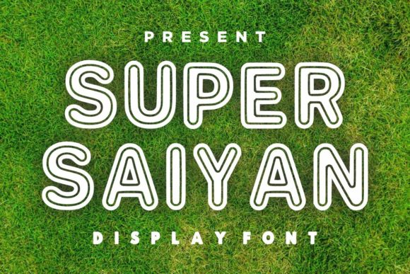 Super Saiyan: The Bold Display Typeface for Editorial Design