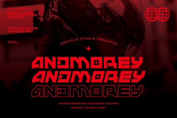 Testing Andmorey: A Futuristic Display Font for Editorial Design