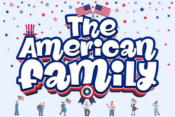 The American Family Font: A Bold Display Typeface for Real Branding Work